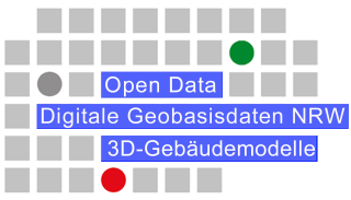 Open Data-Symbolbild - 3D-Gebäudemodelle