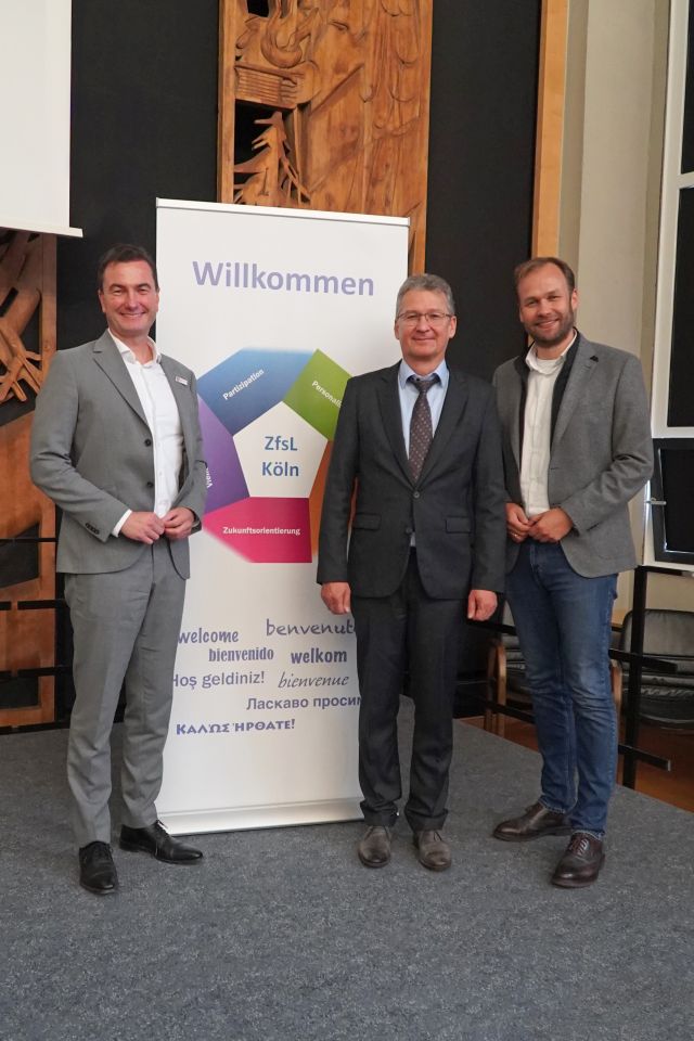 v.l.n.r. Dr. Thomas Wilk, Ingo Schaub, Robert Voigtsberger